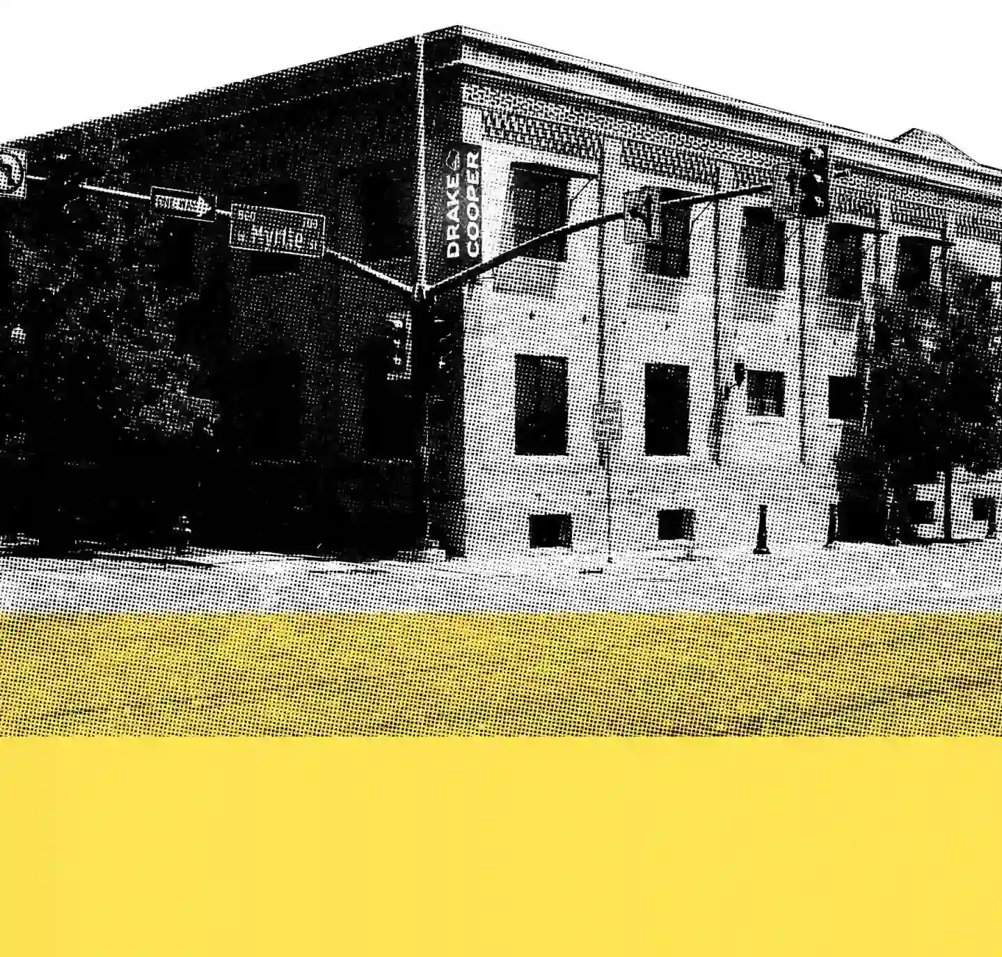 A view of the Drake Cooper building from the street.